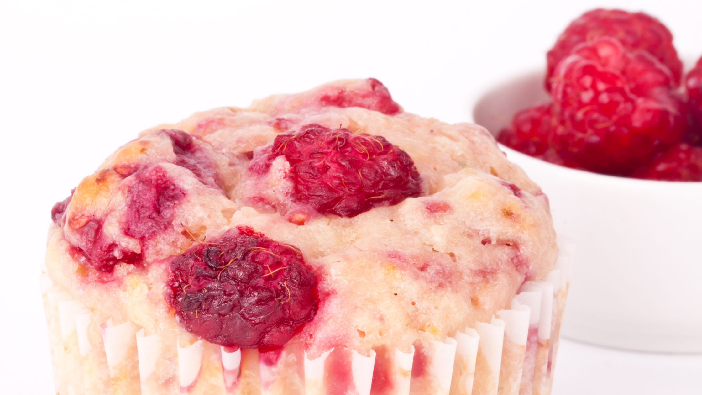 Banana Raspberry Muffins